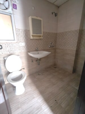Bathroom in 3 BHK Apartment at Sector 16c Greater Noida – for Rent