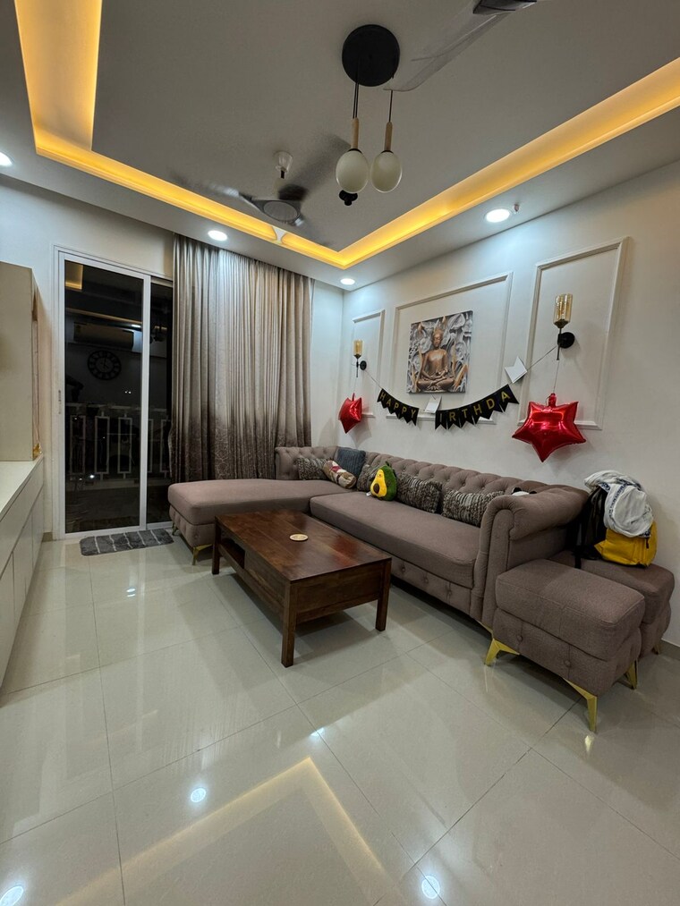Living Room, puranik-city-reserva 2 Bedroom 650 Sq.Ft. Apartment In Ghodbunder Road Thane 9586980