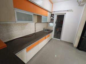 Kitchen in 3 BHK Apartment at ABA Cherry County, Tech Zone 4 Greater Noida – for Rent