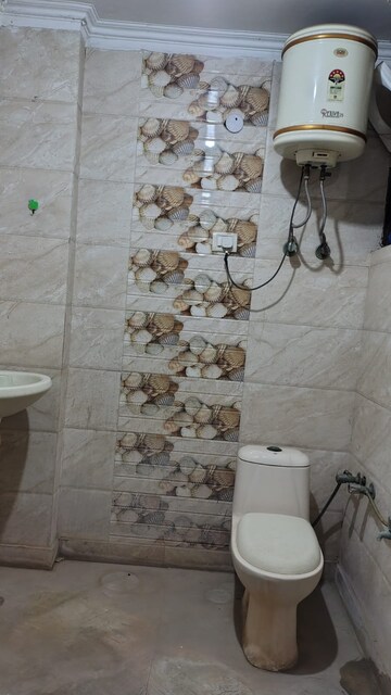 Bathroom in 3 BHK Builder Floor at Saket – for Rent