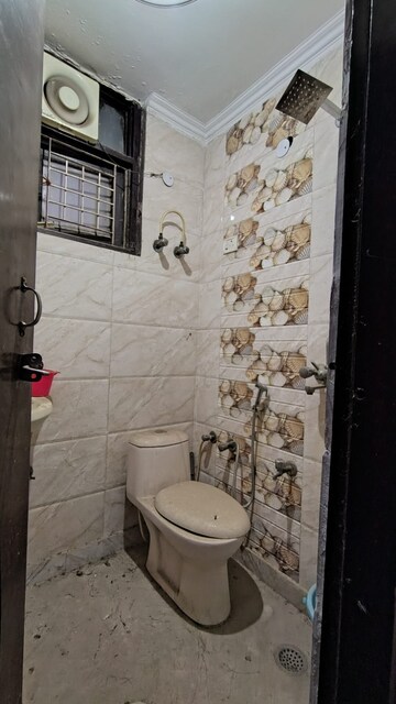 Bathroom in 3 BHK Builder Floor at Saket – for Rent