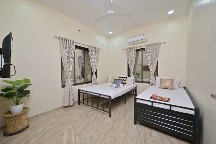 Bedroom, parker-white-lily 2 Bedroom 1235 Sq.Ft. Apartment In Sector 8 Sonipat 9587405