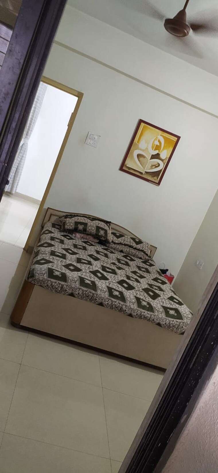 Bedroom, sector 8 kharghar 3 Bedroom 1800 Sq.Ft. Apartment In Sector 8 Kharghar Navi Mumbai 9587121