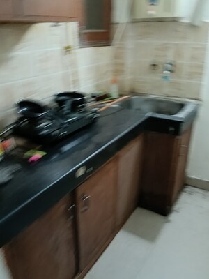 Kitchen in 1 BHK Builder Floor at Ignou Road – for Rent