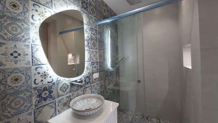 Bathroom, sushant lok i 4 Bedroom 2700 Sq.Ft. Builder Floor In Sushant Lok I Gurgaon 9587198