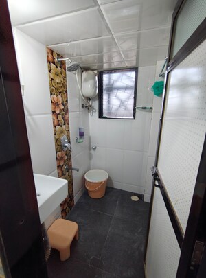 Bathroom in 2 BHK Apartment at Akshita Avenue, Borivali West – for Sale