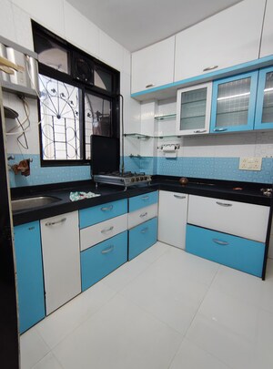 Kitchen in 2 BHK Apartment at Akshita Avenue, Borivali West – for Sale