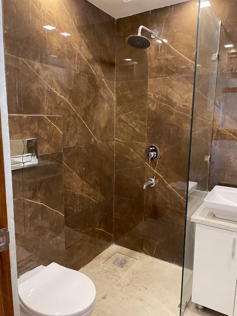 Attached Bathroom, amolik-residency 2.5 Bedroom 1100 Sq.Ft. Builder Floor In Sector 86 Faridabad 9587445