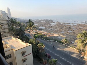 Balcony in 3 BHK Apartment at Bandra West – for Rent