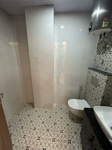 Bathroom in 1 BHK Builder Floor at Sushant Vyapaar Kendra, Dlf Phase iv – for Rent