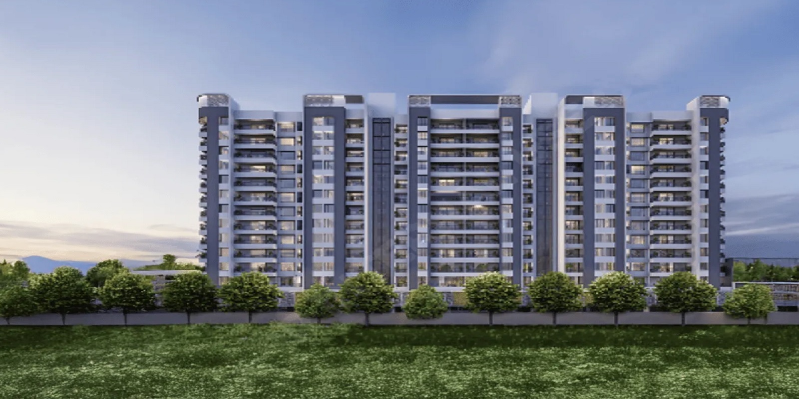 3 BHK + Pooja Room Apartment For Sale in Goyal My Home Upper Kharadi