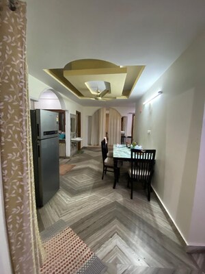 Living Room in 3 BHK Builder Floor at Vasant Kunj – for Rent