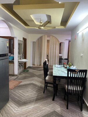 Living Room in 3 BHK Builder Floor at Vasant Kunj – for Rent