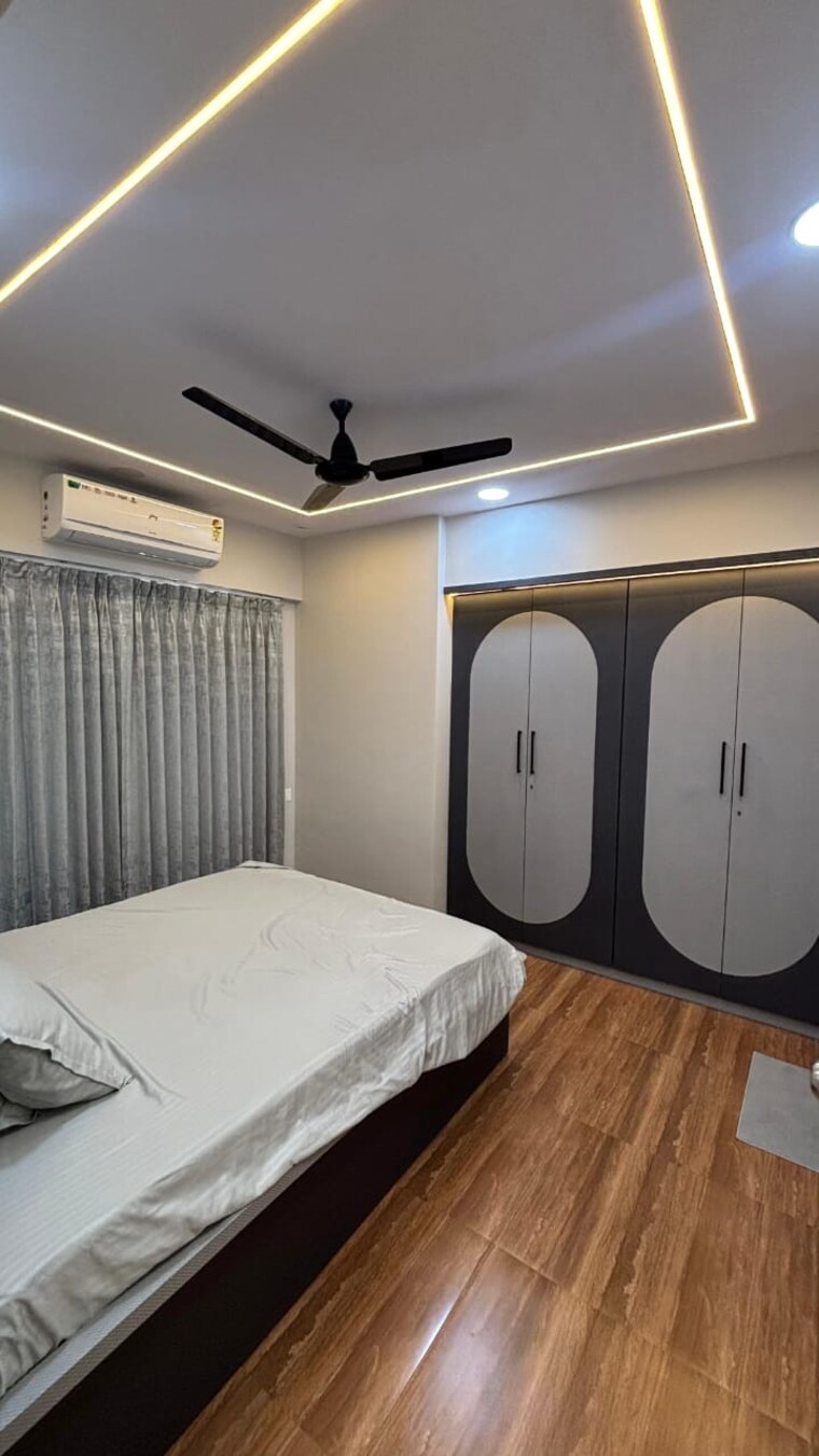 Bedroom, km-horizon-exotica 1 Bedroom 450 Sq.Ft. Apartment In Haware City Thane 9587563