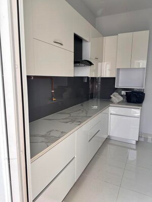 Kitchen in 3 BHK Apartment at Central Park Flower Valley Aqua Front Towers, Sohna Sector 33 – for Rent