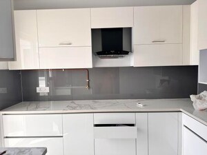 Kitchen in 3 BHK Apartment at Central Park Flower Valley Aqua Front Towers, Sohna Sector 33 – for Rent