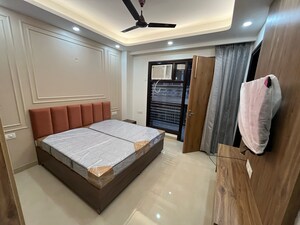 Bedroom in 1 BHK Builder Floor at Ansal Sushant Lok I, Sector 43 – for Rent
