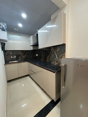 Kitchen in 1 BHK Builder Floor at Ansal Sushant Lok I, Sector 43 – for Rent