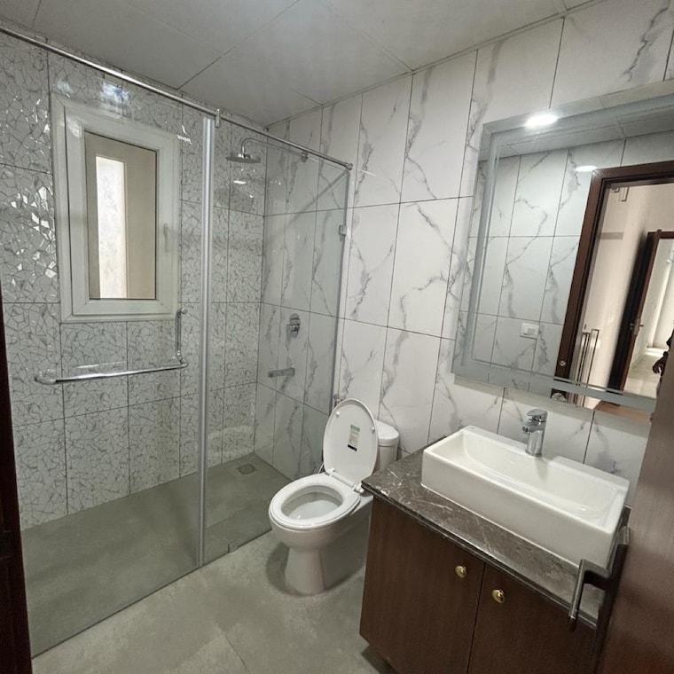 Bathroom, central-park-flower-valley-aqua-front-towers 3 Bedroom 1789 Sq.Ft. Apartment In Sohna Sector 33 Gurgaon 9587617