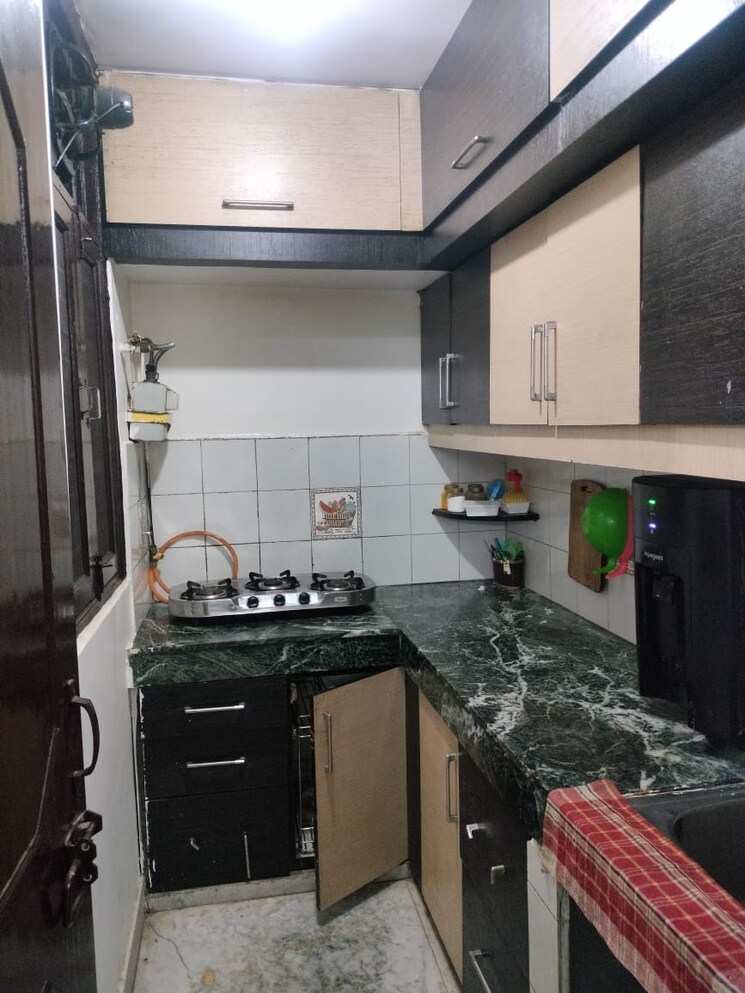 Kitchen, vaishali sector 4 1 Bedroom 550 Sq.Ft. Builder Floor In Vaishali Sector 4 Ghaziabad 9587676