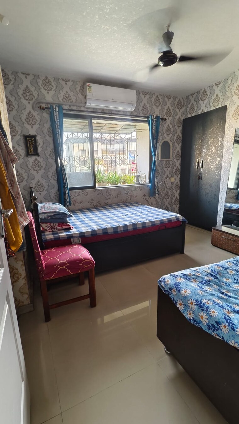 Bedroom, cosmos-park 2 Bedroom 700 Sq.Ft. Apartment In Ghodbunder Road Thane 9587659