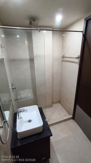 Bathroom in 2 BHK Builder Floor at Malviya Nagar – for Rent