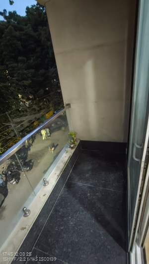 Balcony in 2 BHK Builder Floor at Malviya Nagar – for Rent
