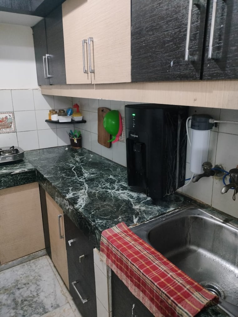 Kitchen, vaishali sector 4 1 Bedroom 565 Sq.Ft. Builder Floor In Vaishali Sector 4 Ghaziabad 9587800