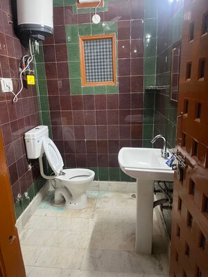 Bathroom in 2 BHK Builder Floor at Malviya Nagar – for Rent