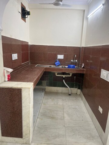 Kitchen in 2 BHK Builder Floor at Malviya Nagar – for Rent