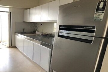 Kitchen in 3.5 BHK Apartment at Godrej The Trees, Vikhroli East – for Rent
