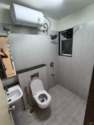 Bathroom in 2 BHK Apartment at Godrej Central, Chembur – for Rent