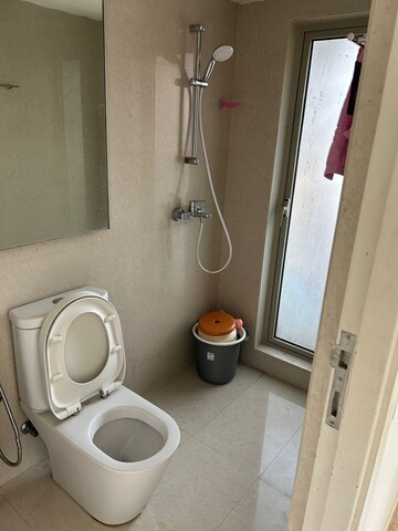 Bathroom in Studio Apartment at Hiranandani Estate Solitaire C, Ghodbunder Road – for Sale