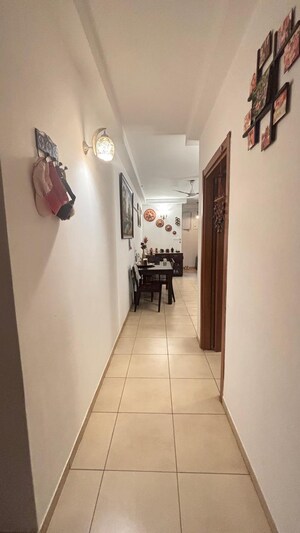 Building Lobby in 3.5 BHK Apartment at Bhartiya Nikoo Homes, Thanisandra Main Road – for Sale