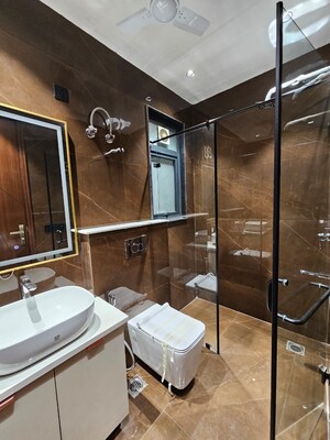 Attached Bathroom in 4 BHK Builder Floor at Ansal API Versalia, Sector 67a – for Sale