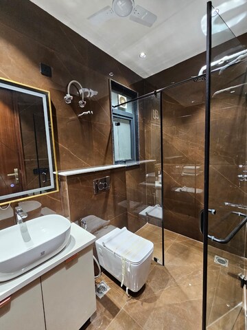 Attached Bathroom in 4 BHK Builder Floor at Ansal API Versalia, Sector 67a – for Sale