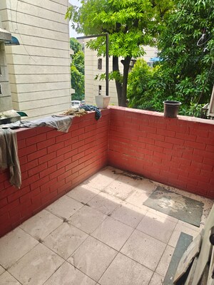 Balcony in 2 BHK Builder Floor at Patparganj – for Rent