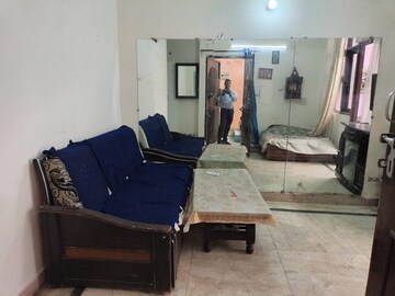 Living Room in 3 BHK Builder Floor at Jor Bagh – for Rent