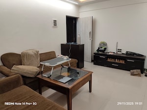 Living Room in 2 BHK Apartment at Jai Ashoka CHS, Goregaon East – for Rent
