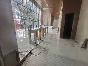 Building Lobby in  Office Space at Divit Konar Business Park, Wagle Industrial Estate – for Rent