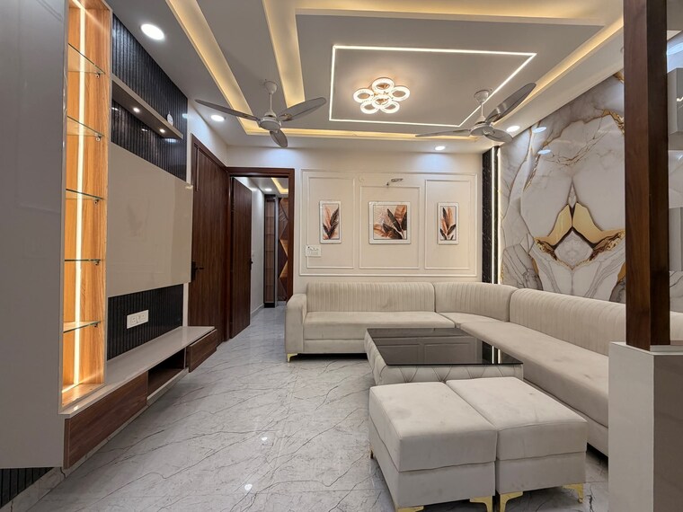 Living Room, sa-homes-i 2.5 Bedroom 453 Sq.Ft. Builder Floor In Uttam Nagar Delhi 9588413