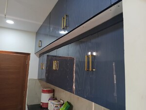 Kitchen in 3 BHK Apartment at Benz Circle – for Sale