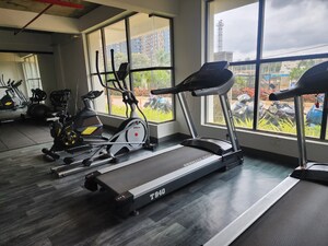 Gym in 3 BHK Apartment at Visalakshi Prakruthi, Thanisandra Main Road – for Sale