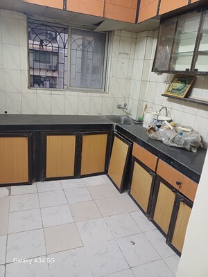 Kitchen in 1 BHK Apartment at Kopar Khairane – for Rent