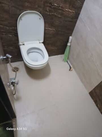 Bathroom in 2 BHK Apartment at Kopar Khairane – for Rent