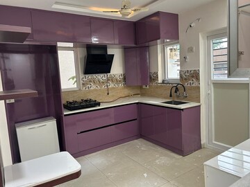 Kitchen in 3 BHK Apartment at Aparna Cyber Life, Nallagandla – for Rent