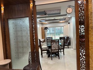 Living Room in 3 BHK Apartment at Aparna Cyber Life, Nallagandla – for Rent