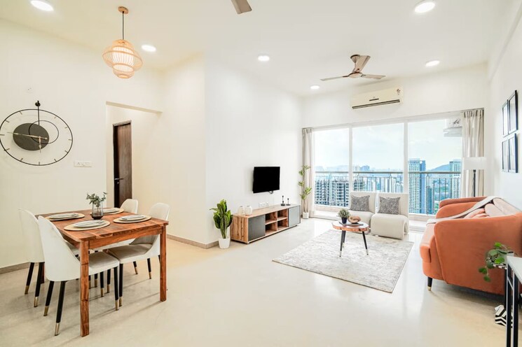 Living Room, runwal-greens-pinewood 3 Bedroom 1140 Sq.Ft. Apartment In Mulund West Mumbai 9588754