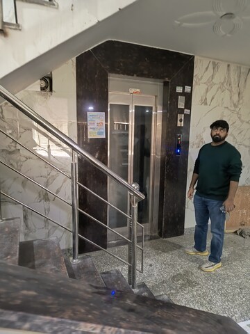 Staircase in 3 BHK Builder Floor at Dwarka Mor – for Sale