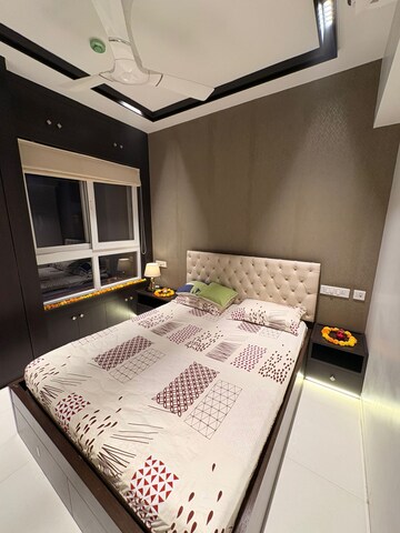 Bedroom in 2 BHK Apartment at Nyati Elysia, Kharadi – for Rent